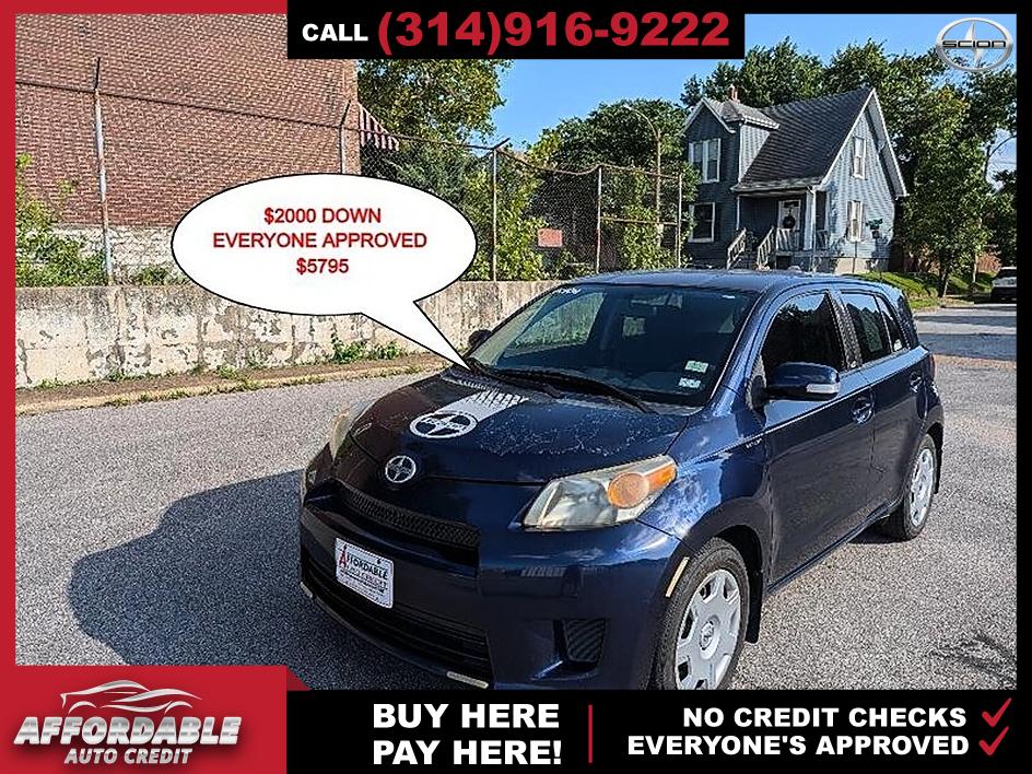 Nautical Blue Metallic 2010 Scion xD Hatchback Front-Wheel Drive Automatic