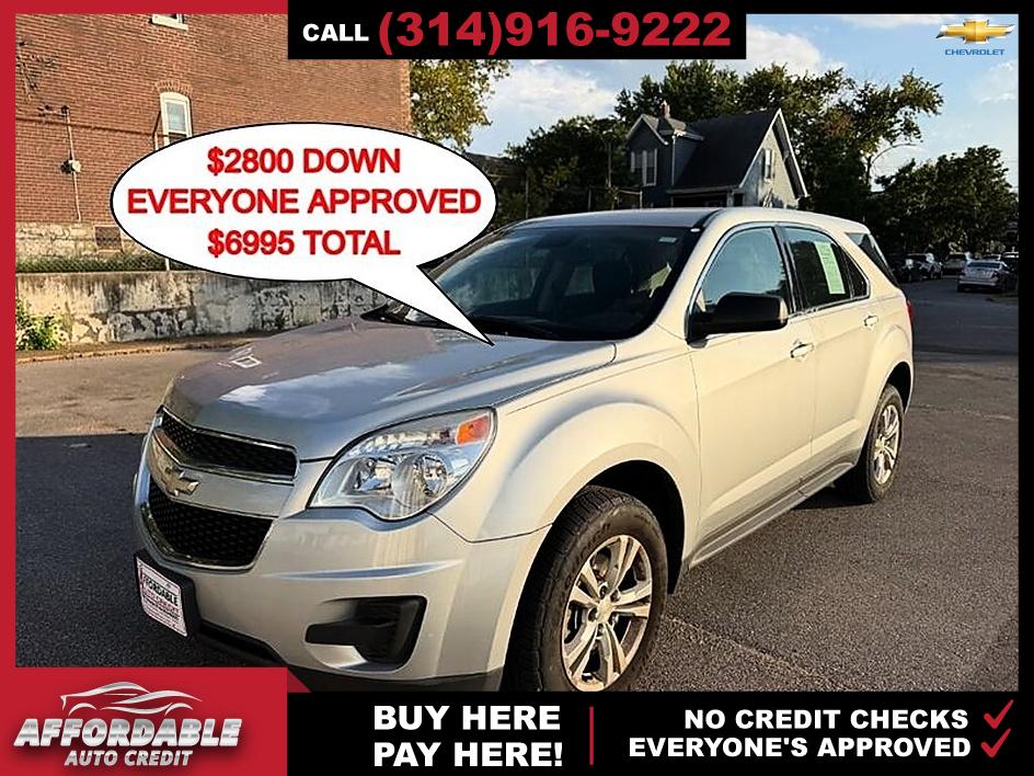 Silver Ice Metallic 2014 Chevrolet Equinox SUV / Crossover Front-Wheel Drive Automatic