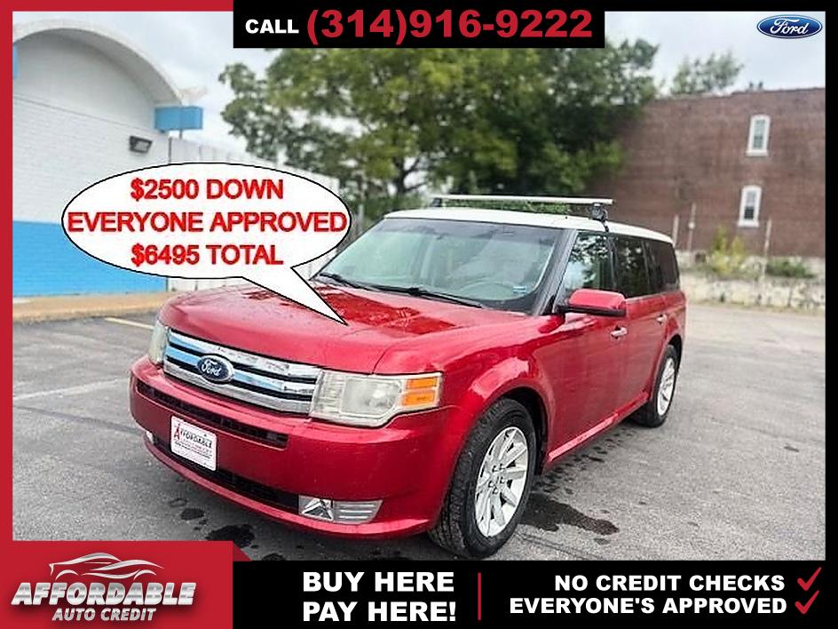Red Candy Metallic Tinted Clearcoat 2011 Ford Flex SUV / Crossover All-Wheel Drive Automatic