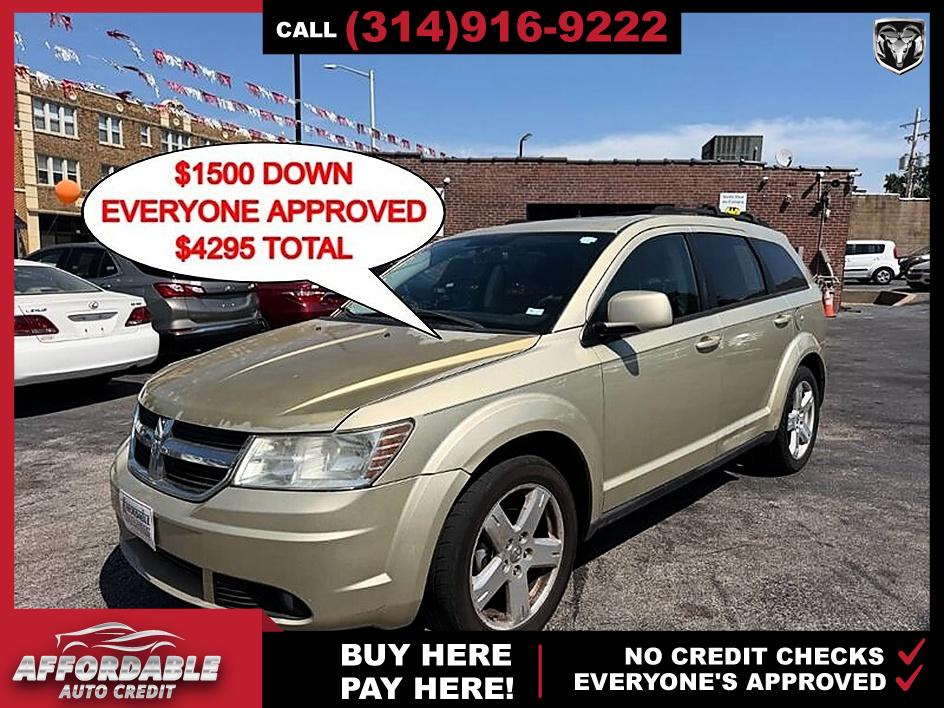 White Gold Clear Coat 2010 Dodge Journey SUV / Crossover Front-Wheel Drive Automatic
