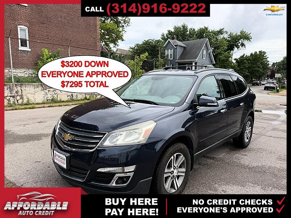 Blue Velvet Metallic 2017 Chevrolet Traverse 1LT FWD SUV / Crossover Front-Wheel Drive Automatic