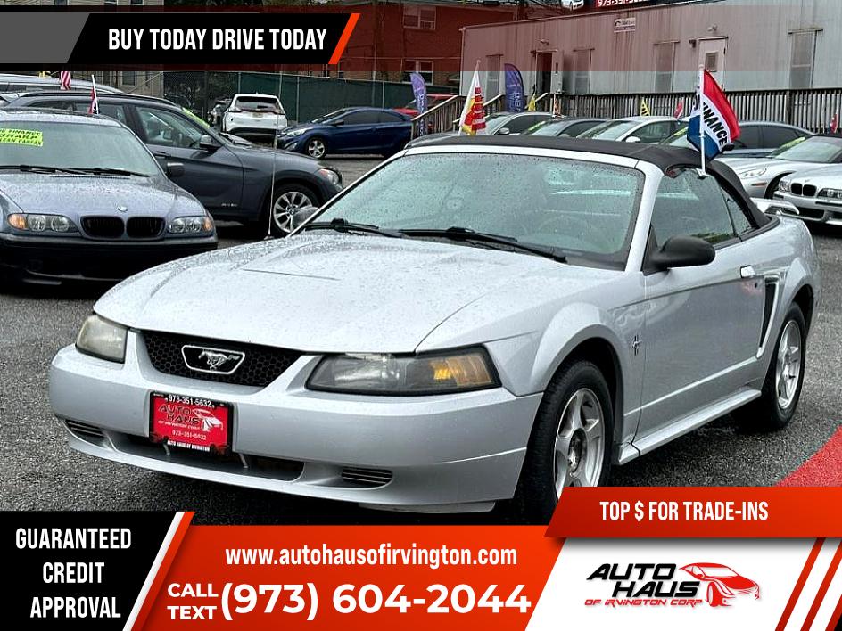 Silver Metallic 2003 Ford Mustang Premium Convertible RWD Convertible Rear-Wheel Drive Manual