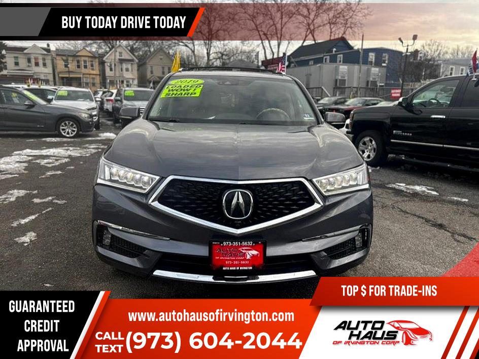 Gray (Gunmetal Metallic) 2019 Acura MDX SH-AWD with Advance Package SUV / Crossover All-Wheel Drive Automatic