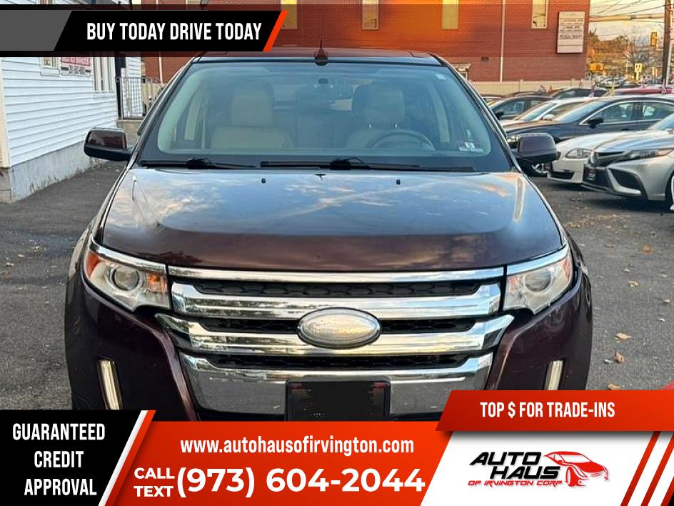 Red Candy Metallic Tint 2012 Ford Edge SEL AWD SUV / Crossover All-Wheel Drive Automatic