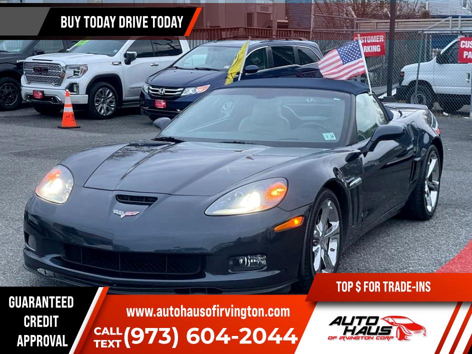Night Race Blue Metallic 2013 Chevrolet Corvette Z16 Grand Sport 3LT Convertible RWD Convertible Rear-Wheel Drive Automatic