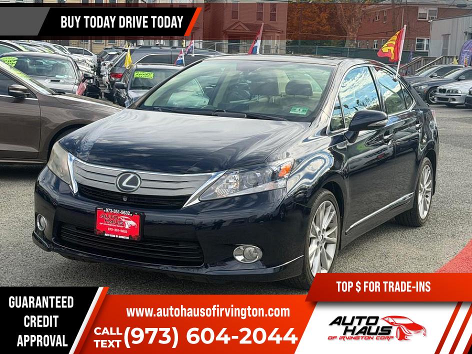 Blue 2010 Lexus HS 250h Ultra Premium FWD Sedan Automatic