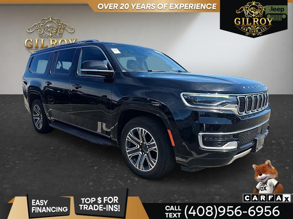 Baltic Gray Metallic Clearcoat 2024 Jeep Wagoneer L SUV / Crossover Four-Wheel Drive Automatic