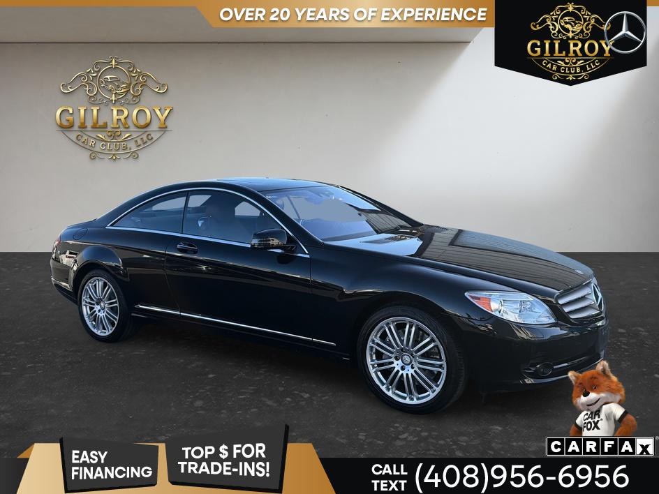 Gray (Designo Platinum Black) 2010 Mercedes-Benz CL-Class Coupe All-Wheel Drive Automatic