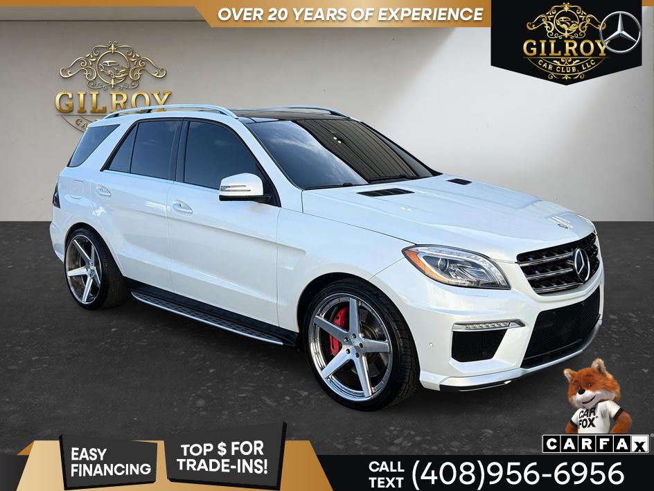 Diamond White Metallic 2014 Mercedes-Benz M-Class SUV / Crossover All-Wheel Drive Automatic