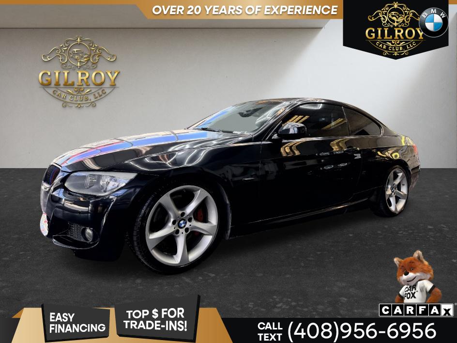 Black Sapphire Metallic 2012 BMW 3 Series Coupe Rear-Wheel Drive Automatic
