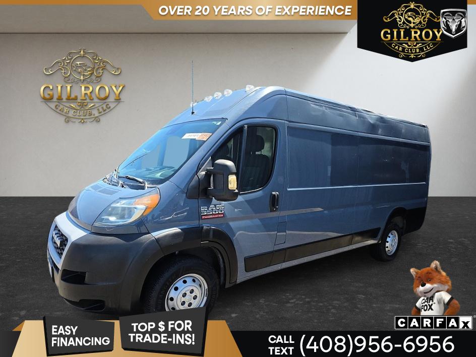  2021 RAM ProMaster 3500 159 High Roof Extended Cargo Van FWD   