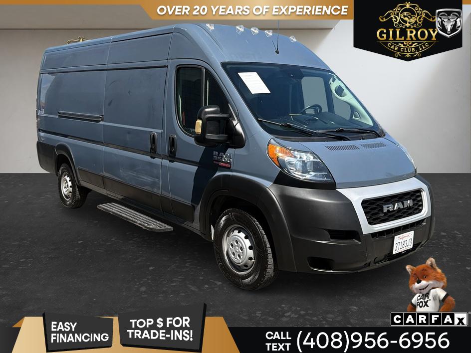 Gray (Granite Crystal Metallic Clearcoat) 2021 RAM ProMaster Van Front-Wheel Drive Automatic
