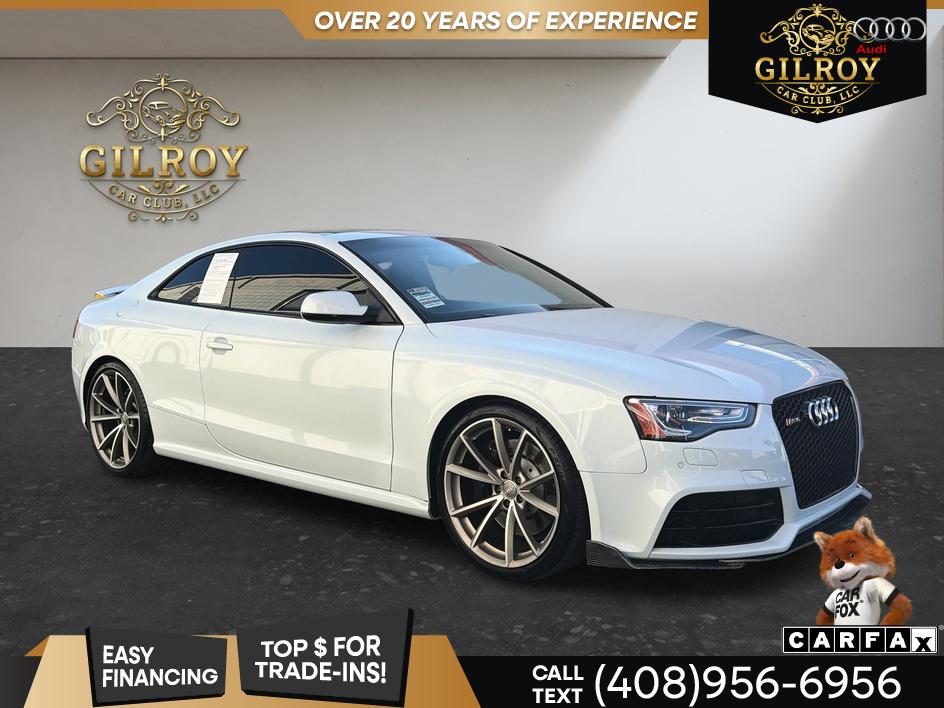 White 2015 Audi RS 5 Coupe  Automatic