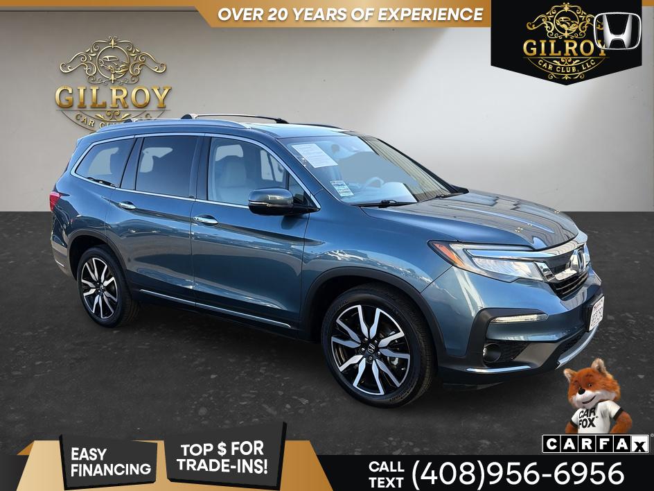 Gray (Steel Sapphire Metallic) 2019 Honda Pilot SUV / Crossover Front-Wheel Drive Automatic