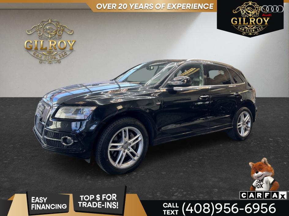 Black 2015 Audi Q5 SUV / Crossover All-Wheel Drive Automatic