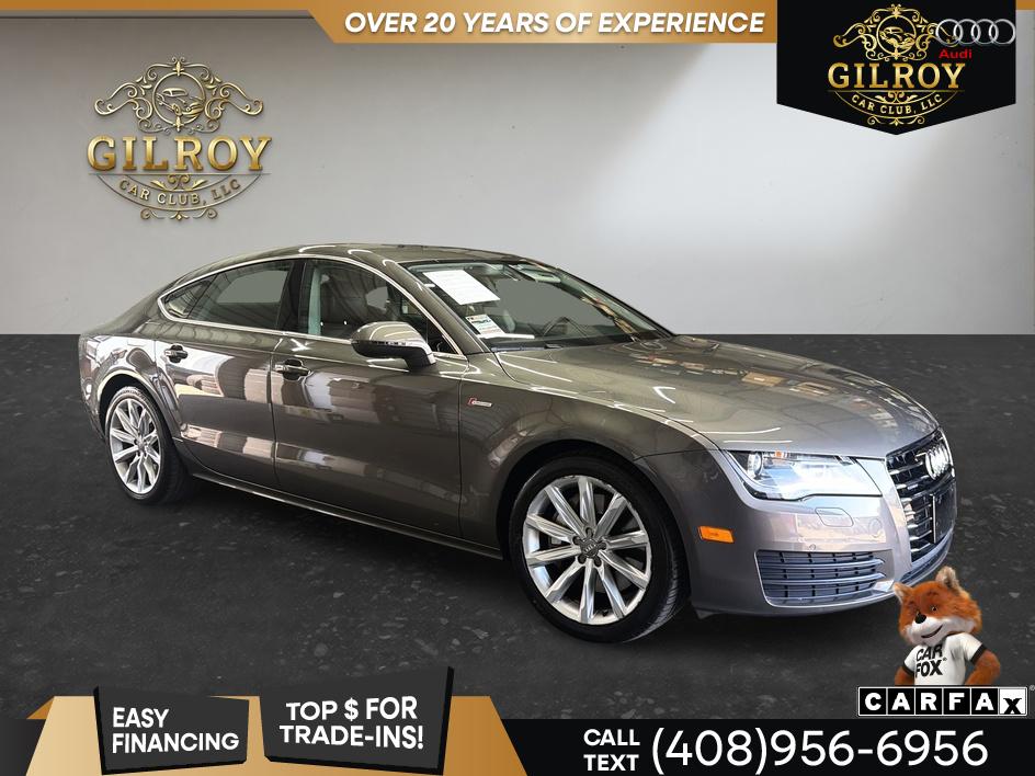 Brown (Savanna Beige Pearl) 2012 Audi A7 Sedan All-Wheel Drive Automatic