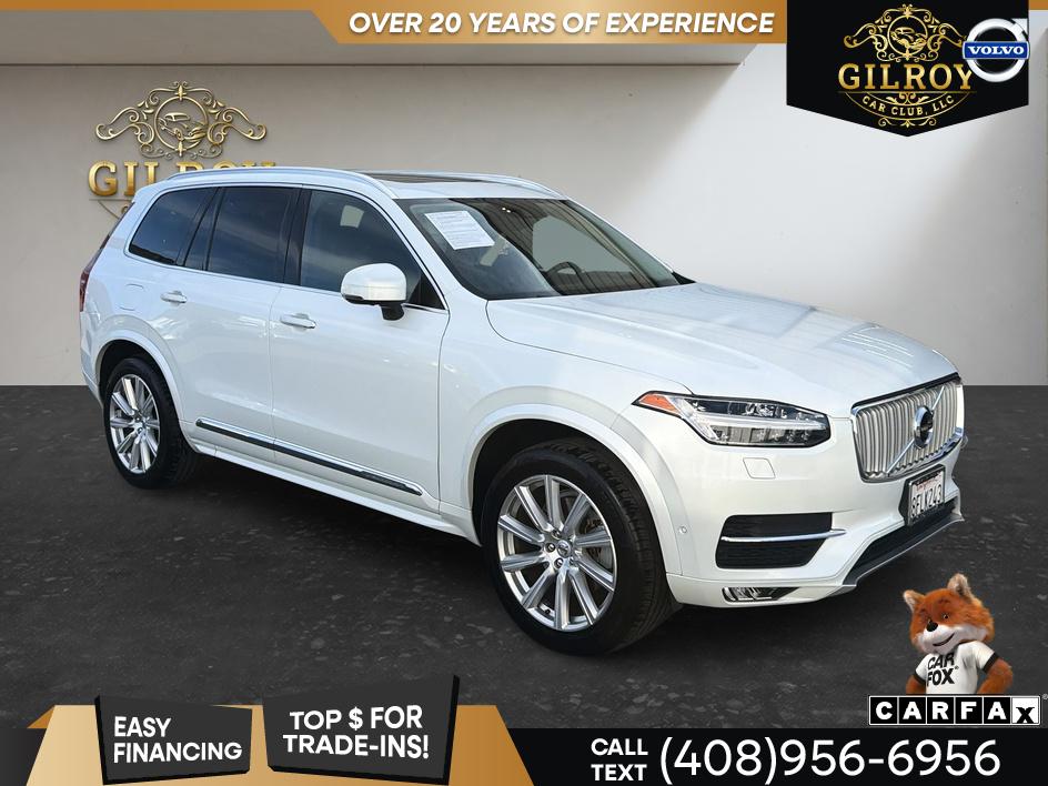 White 2019 Volvo XC90 SUV / Crossover All-Wheel Drive Automatic
