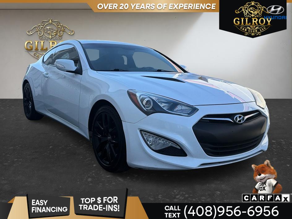 Casablanca White 2013 Hyundai Genesis Coupe Coupe Rear-Wheel Drive Automatic