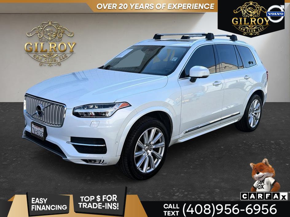 White 2017 Volvo XC90 SUV / Crossover All-Wheel Drive Automatic